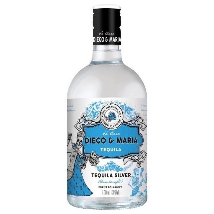 La Casa Diego & Maria - Tequila Silver - 70 cl - 38,0% Vol.