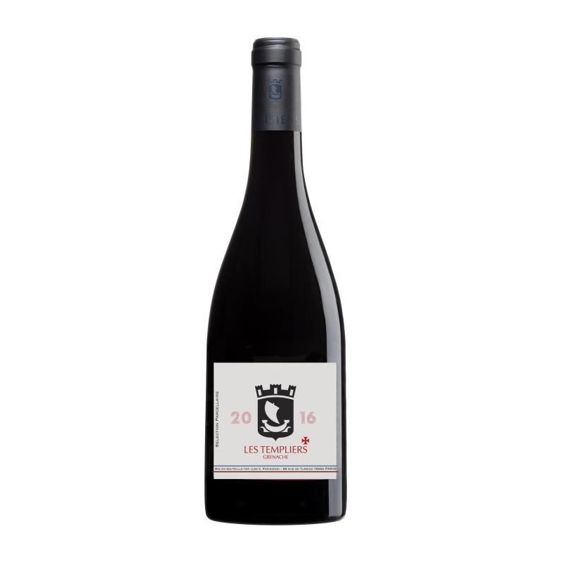 Les Vignerons Parisiens Les Templiers 2016 Vin de France - Vin rouge -