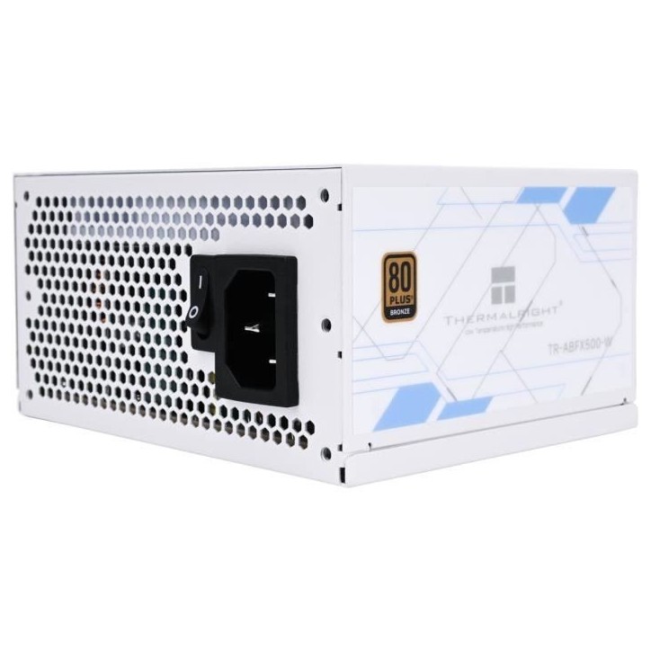 Alimentation PC non modulaire - THERMALRIGHT ABFX 500 W - 80+ Bronze - Blanc Alimentation PC non modulaire - THERMALRIGHT ABFX 500 W - 80+ Bronze - Blanc