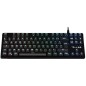 Clavier Gamer - The G-Lab - KEYZ PLATI. TKL - Format TKL - Mécanique (Switch Rouge) - Low Profile - RGB - Noir Clavier Gamer - The G-Lab - KEYZ PLATI. TKL - Format TKL - Mécanique (Switch Rouge) - Low Profile - RGB - Noir