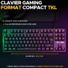 Clavier Gamer - The G-Lab - KEYZ PLATI. TKL - Format TKL - Mécanique Clavier Gamer - The G-Lab - KEYZ PLATI. TKL - Format TKL - Mécanique