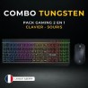 Pack gamer sans fil - THE G-LAB - COMBO TUNGSTEN EX - Clavier + souris Pack gamer sans fil - THE G-LAB - COMBO TUNGSTEN EX - Clavier + souris