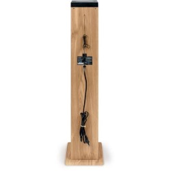 Tour haut-parleur - THOMSON - Noir/Bois - Bluetooth/CD/USB/SD, 60W, Ra