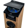 Tour haut-parleur - THOMSON - Noir/Bois - Bluetooth/CD/USB/SD, 60W, Ra