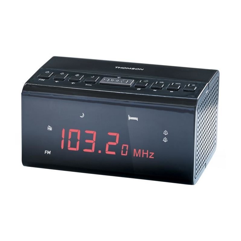 Radio Réveil - THOMSON - CR50 - Noir