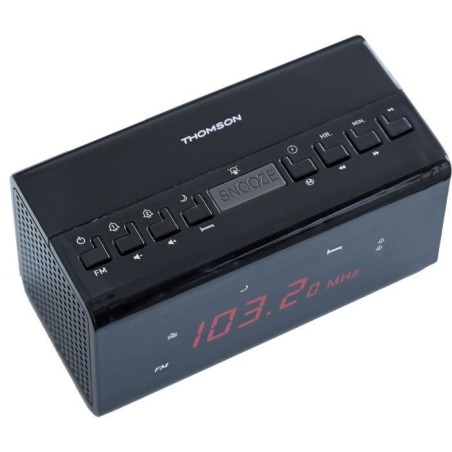 Radio Réveil - THOMSON - CR50 - Noir