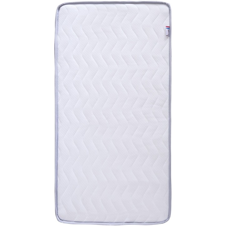 Matelas bébé climatisé - 70 x 140 cm - Epaisseur 11 cm - TINEO