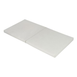 Matelas Bébé Pliant 60x120x4cm - 2 Parties - Couchage D'appoint - D