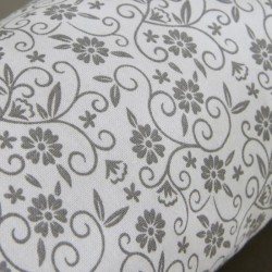 Coussin Polochon - TODAY - CHARME - Imprimé Craie Capucine - 45 x 15