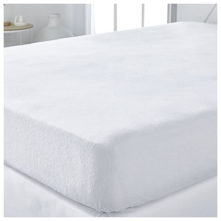 Protege matelas absorbant - TODAY - Essential - Pour lit 2 personnes - 140 x 190 cm a bouillir