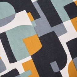 Parure de lit - TODAY - Sunshine - 2 personnes - 240x260cm - Coton nat