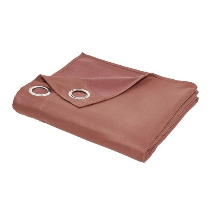 TODAY Rideau Isolant Thermique Essential Uni - 140 x 240 cm - Terracotta TODAY Rideau Isolant Thermique Essential Uni - 140 x 240 cm - Terracotta