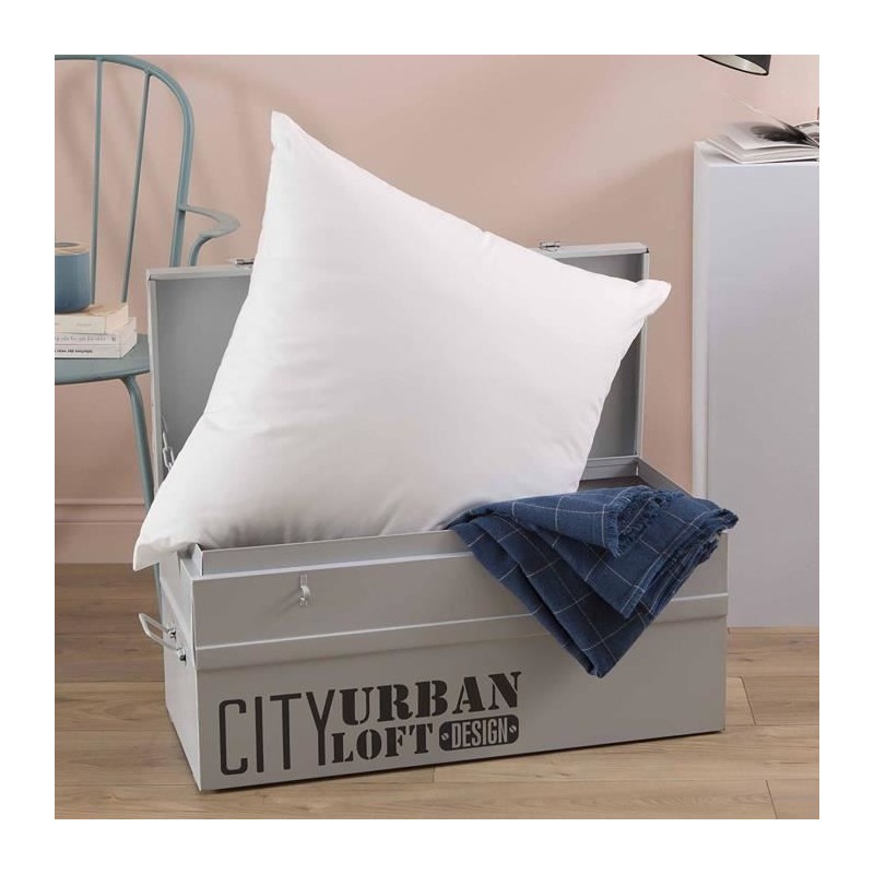 Oreiller - TOISON D'OR - POLLUX - Confort ferme - 65 x 65 cm - Blanc