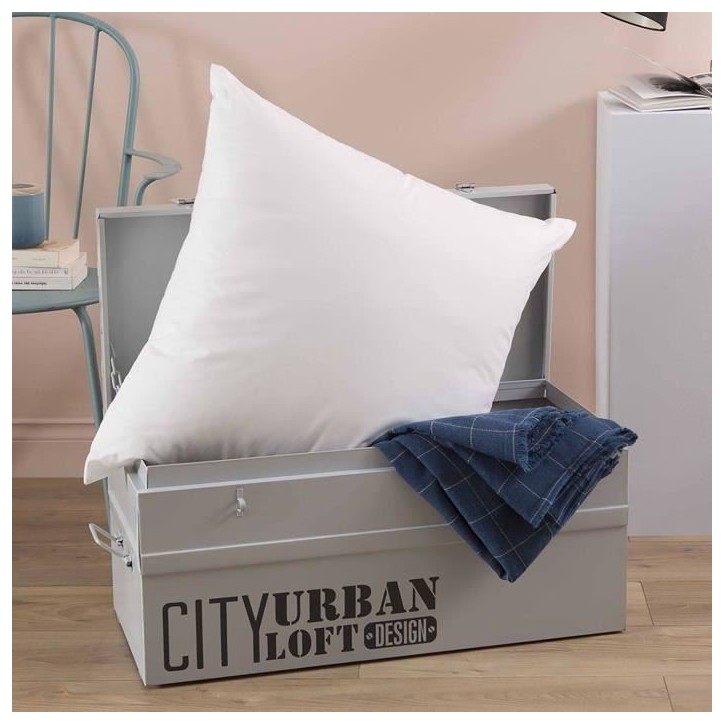 Oreiller - TOISON D'OR - POLLUX - Confort ferme - 65 x 65 cm - Blanc