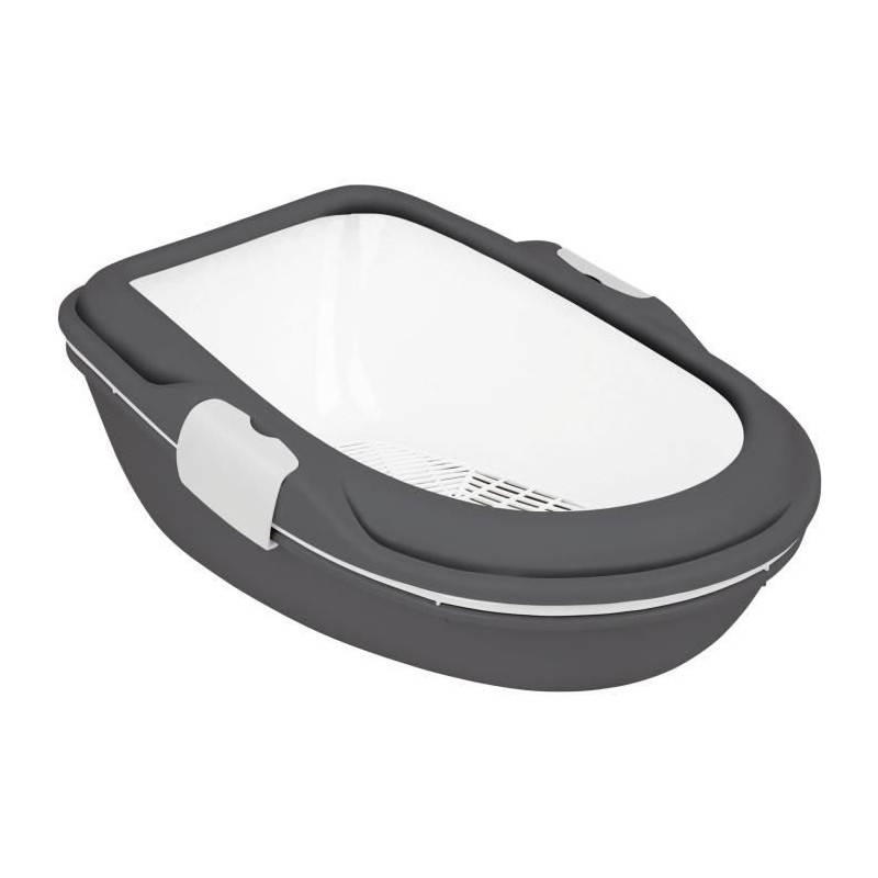 Bac a litiere - TRIXIE - Primo XXL - Avec rebords - 56 x 25 x 71 cm -