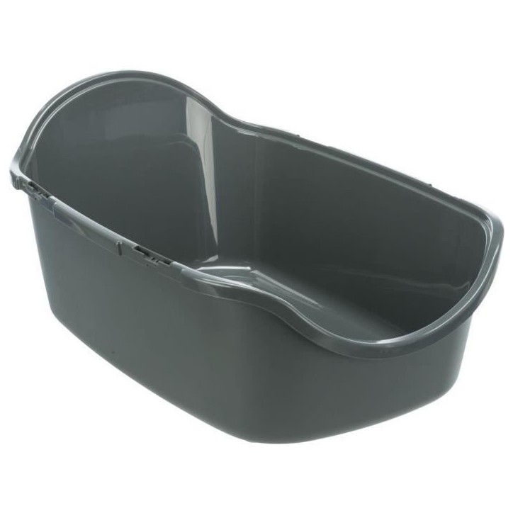 Bac a litiere TRIXIE Vico - Couvercle - Recyclé - 40 × 40 × 56 cm - Anthracite et gris-vert
