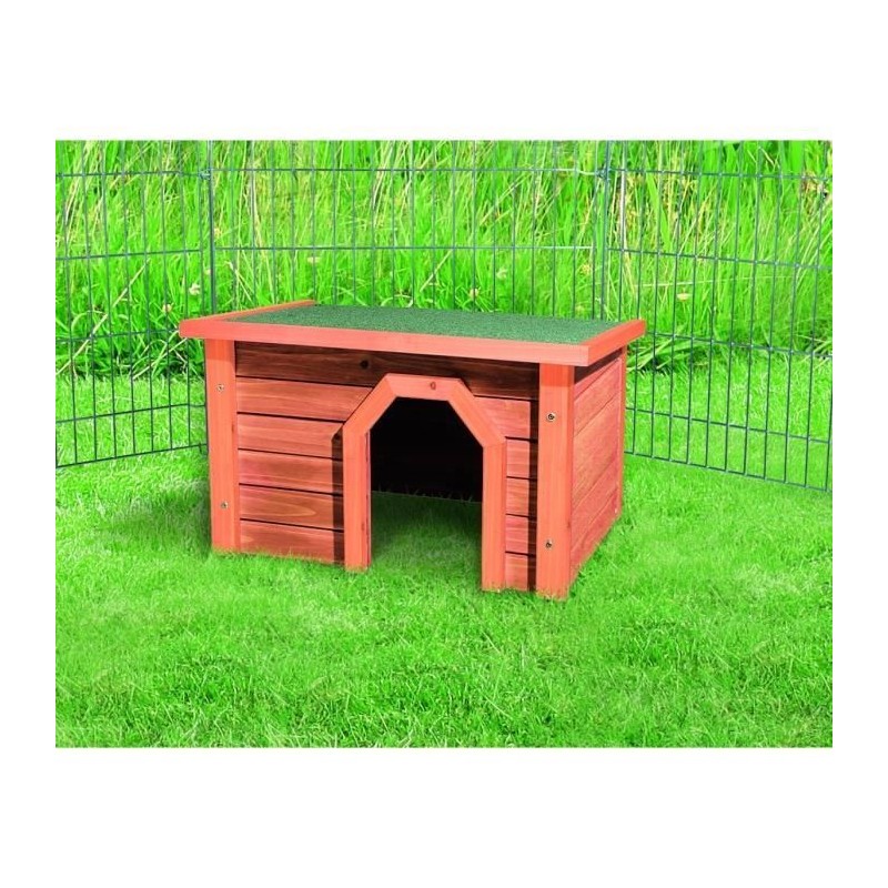 Habitat pour petits animaux - TRIXIE - Natura - Pin verni - Extérieur Habitat pour petits animaux - TRIXIE - Natura - Pin verni - Extérieur