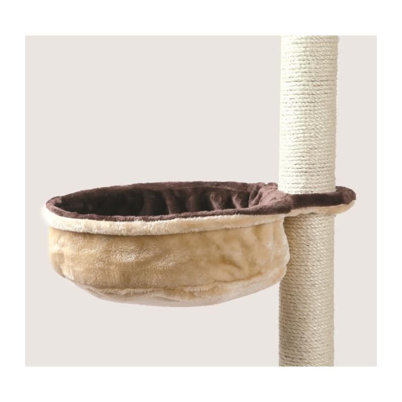 TRIXIE Sac confort pour arbre a chat Ø38 cm - Brun et beige - Pour ch