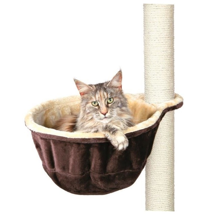 TRIXIE Sac confort pour arbre a chat Ø38 cm - Brun et beige - Pour chat TRIXIE Sac confort pour arbre a chat Ø38 cm - Brun et beige - Pour chat