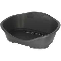 Corbeille en plastique - KERBL - Sleepers - 80,5 x 55 x 32 cm - Gris