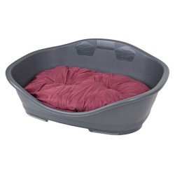 Corbeille en plastique - KERBL - Sleepers - 80,5 x 55 x 32 cm - Gris