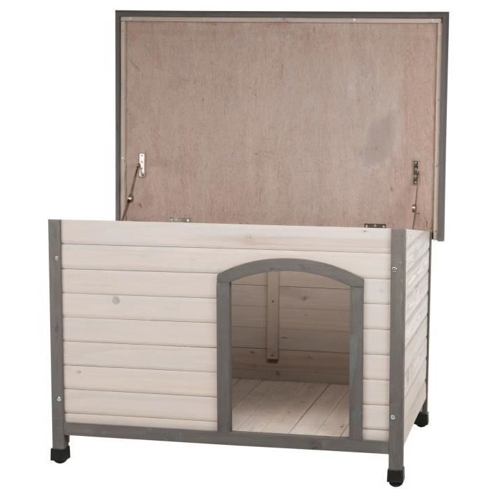 TRIXIE - Natura - Niche pour chiens Taille M 104 × 72 × 68 cm . Classic a toit plat