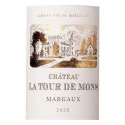 Château La Tour de Mons 2020 Margaux - Vin rouge de Bordeaux