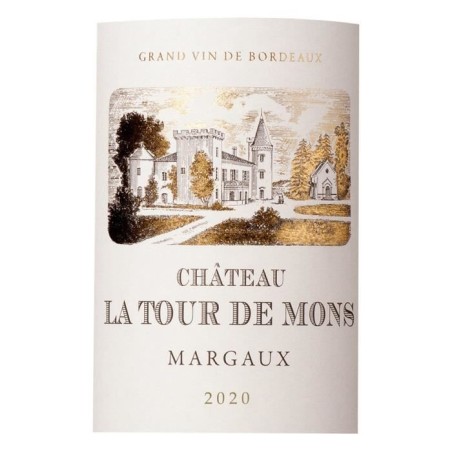 Château La Tour de Mons 2020 Margaux - Vin rouge de Bordeaux
