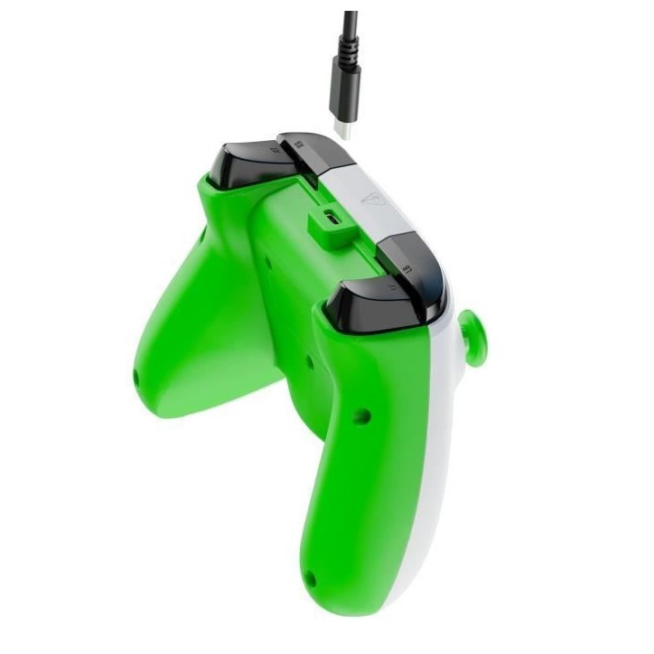 Manette de jeu - Xbox Series X|S, Xbox One et PC - Rematch Core - RGB - Filaire - Blanc / Vert - TURTLE BEACH Manette de jeu - Xbox Series X|S, Xbox One et PC - Rematch Core - RGB - Filaire - Blanc / Vert - TURTLE BEACH