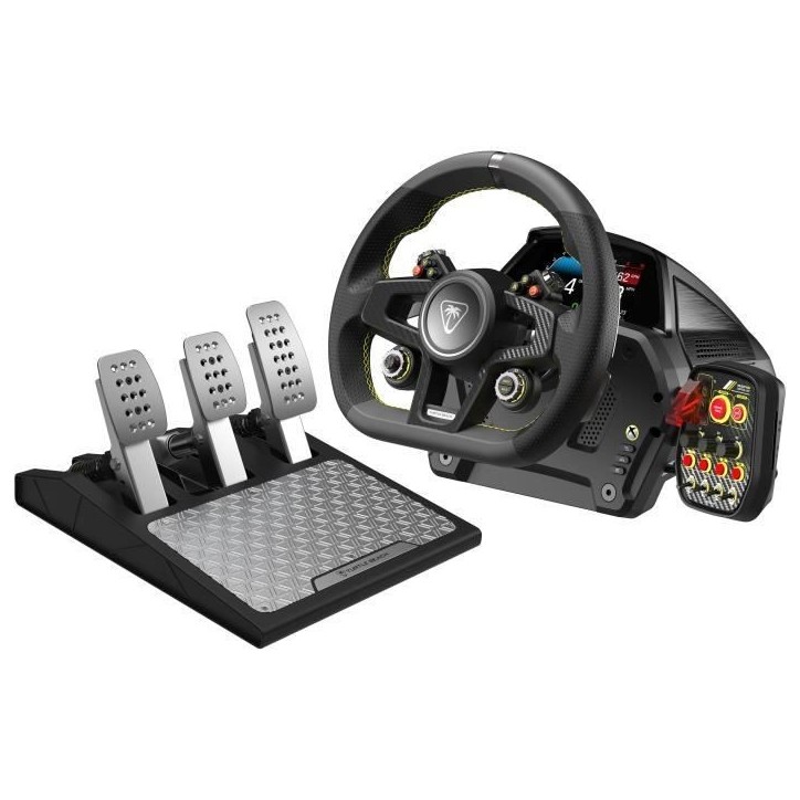 Systeme universel de volant et pédales - TURTLE BEACH - TBS-0726-05 - VelocityOne™ Race - XB et PC - Noir
