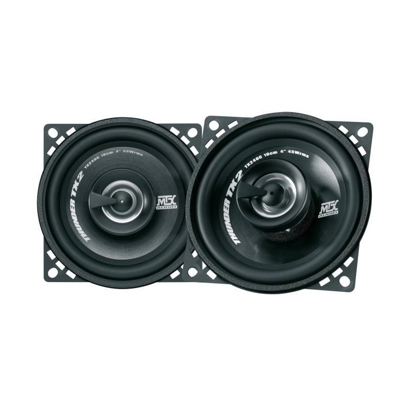 Haut-parleurs coaxiaux - MTX AUDIO - TX240C - 10cm 4O 45W RMS 310W Pea