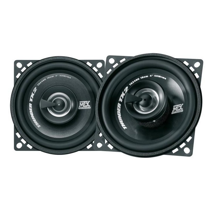 Haut-parleurs coaxiaux - MTX AUDIO - TX240C - 10cm 4O 45W RMS 310W Peak avec aluminium bobine Ø25mm et tweeter mylar Ø13mm