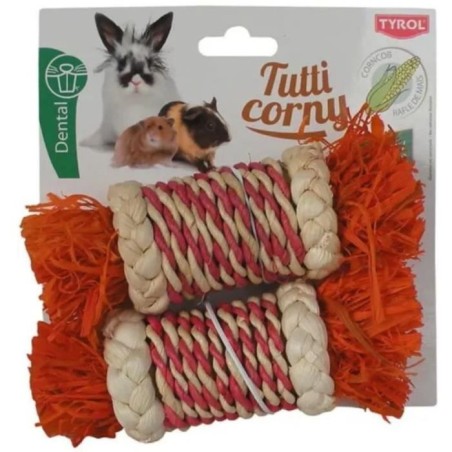 Accessoire rongeur - TYROL - Ballotins feuilles de mais x2 - 17 x 5,6