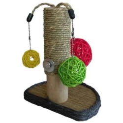 Accessoire rongeur - TYROL - Arbre a lapin - Pommier - 14 x 19 x 26 cm