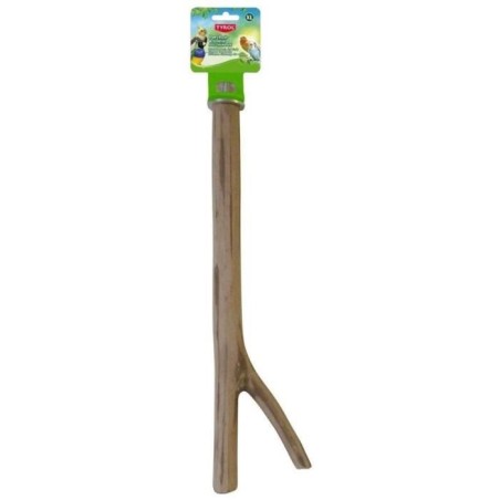 Accessoire oiseau - TYROL - Perchoir branche - Taille S 20cm - Bois na