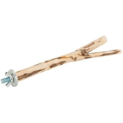 Accessoire oiseau - TYROL - Perchoir branche - Taille S 20cm - Bois na