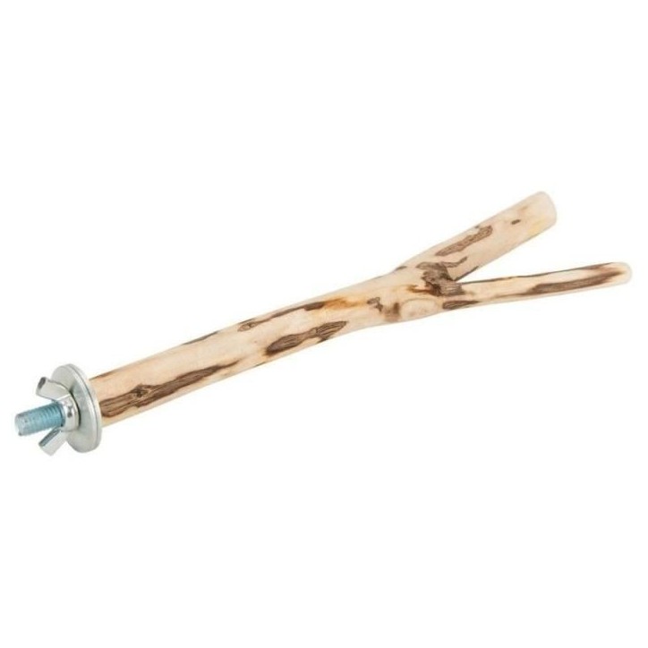 Accessoire oiseau - TYROL - Perchoir branche - Taille L 30cm - Bois naturel Accessoire oiseau - TYROL - Perchoir branche - Taille L 30cm - Bois naturel
