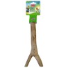 Accessoire oiseau - TYROL - Perchoir branche - Taille L 30cm - Bois na