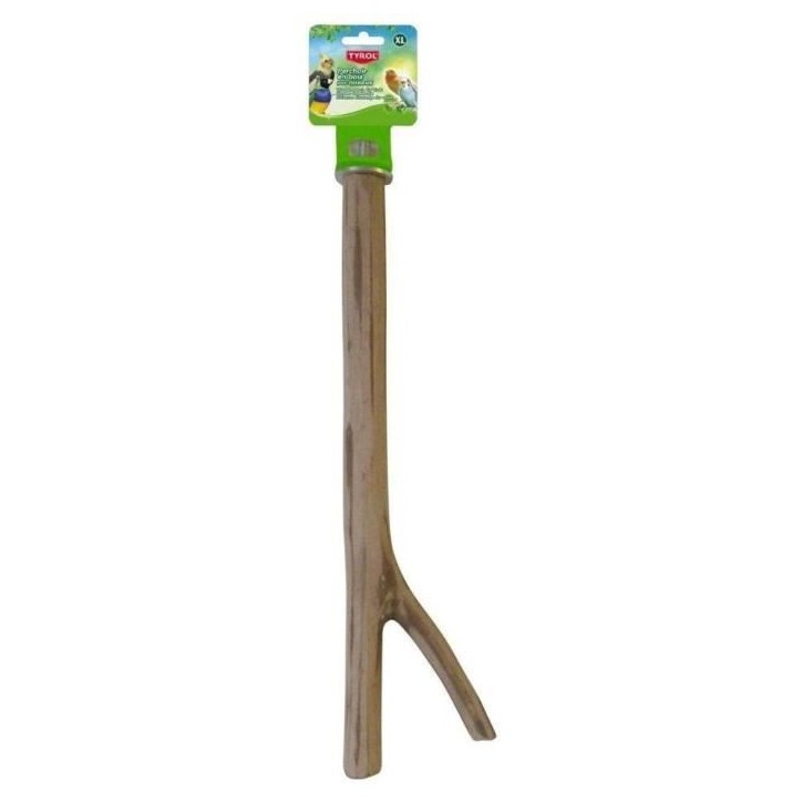 Accessoire oiseau - TYROL - Perchoir branche - Taille L 30cm - Bois naturel Accessoire oiseau - TYROL - Perchoir branche - Taille L 30cm - Bois naturel
