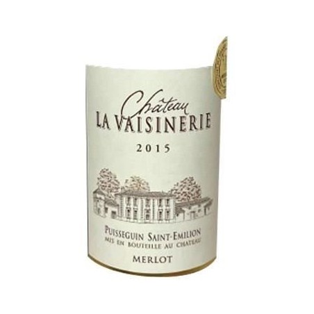 Château La Vaisinerie 2015 Puisseguin Saint-Emilion - Vin rouge de Bordeaux