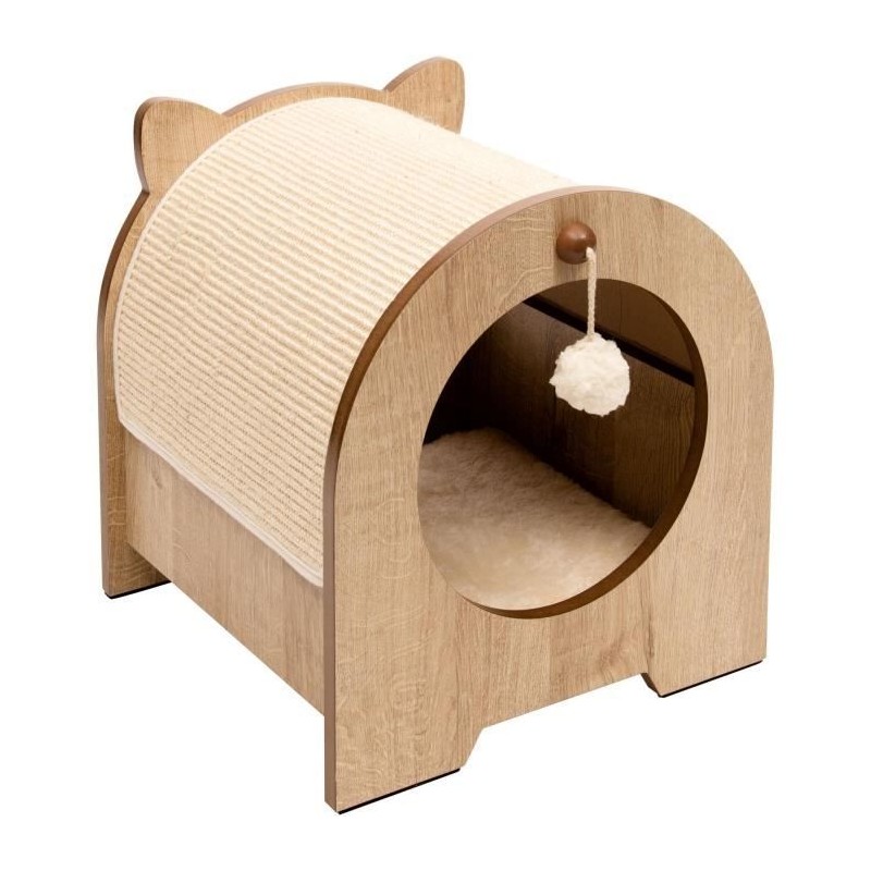 Meuble a griffer pour chat - CATIT - Vesper Minou - Tapis a griffer en