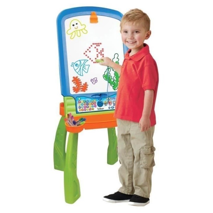 Chevalet Interactif 3 en 1 - VTECH - Magi - Multicolore - Pour Enfant de 3 Ans et Plus Chevalet Interactif 3 en 1 - VTECH - Magi - Multicolore - Pour Enfant de 3 Ans et Plus