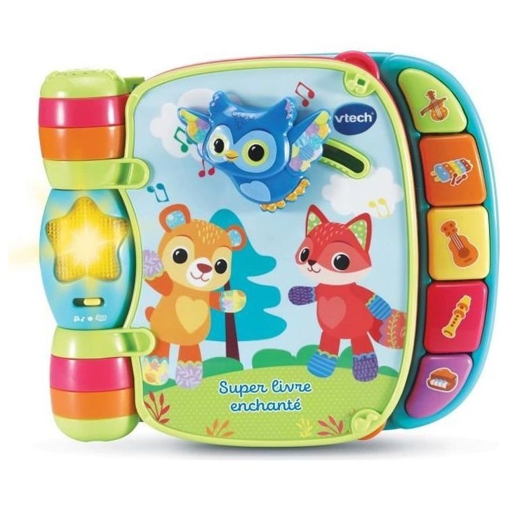 VTECH BABY - Super Livre Enchanté des Baby Loulous - Bleu