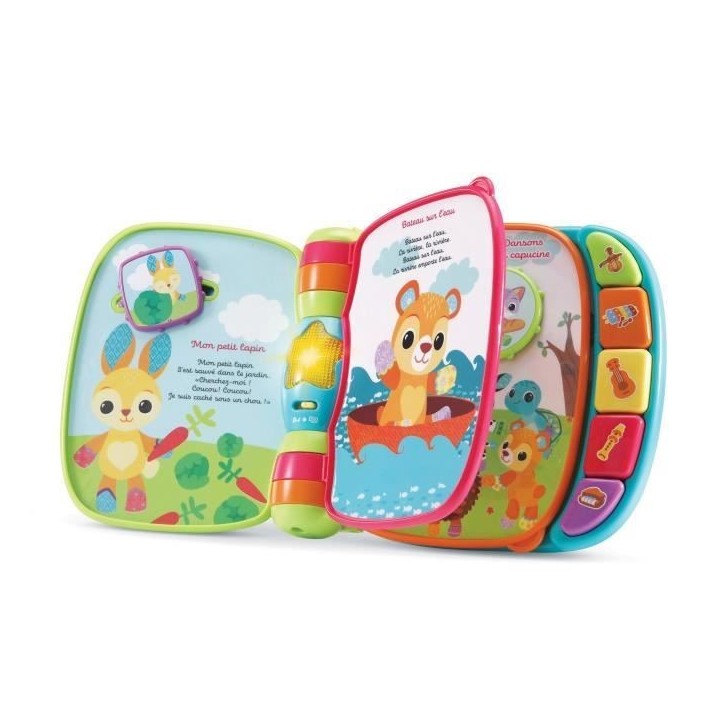 VTECH BABY - Super Livre Enchanté des Baby Loulous - Bleu