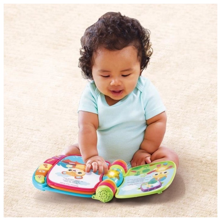 VTECH BABY - Super Livre Enchanté des Baby Loulous - Bleu