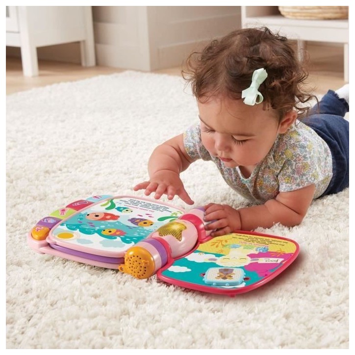 VTECH BABY - Super Livre Enchanté des Baby Loulous - Rose