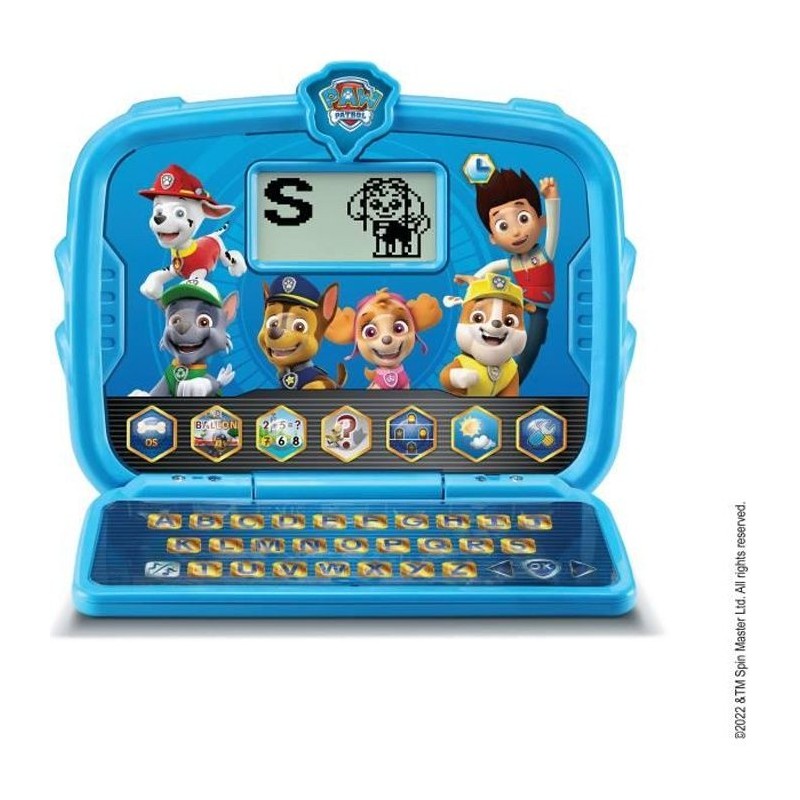 Ordinateur Tablette Éducatif VTECH - Pat Patrouille - Convient aux En Ordinateur Tablette Éducatif VTECH - Pat Patrouille - Convient aux En