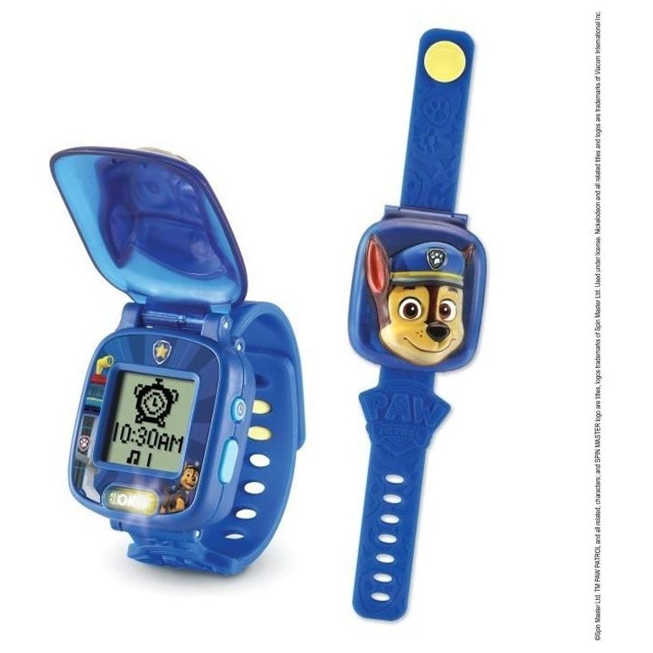 Montre-Jeu Interactive de Chase - VTECH - Pat Patrouille - Multifonction parlante pour enfant
