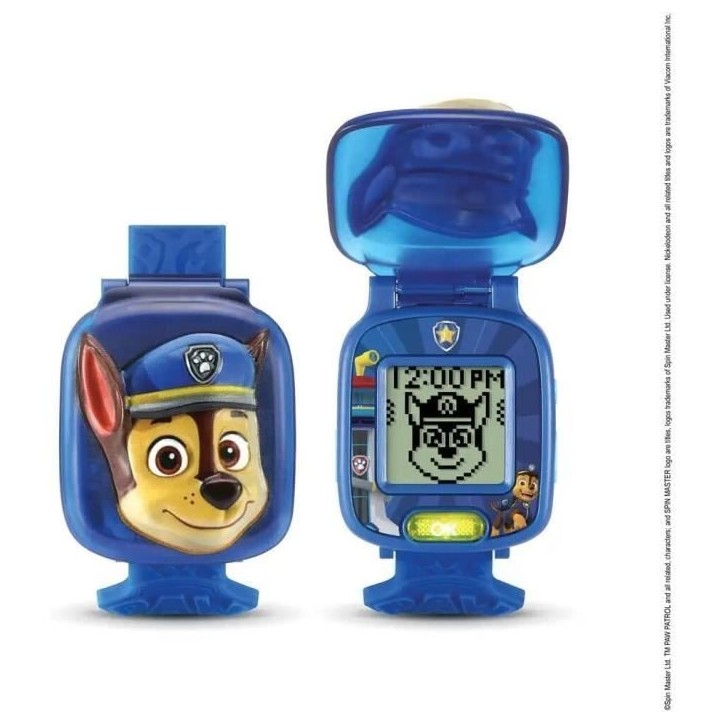 Montre-Jeu Interactive de Chase - VTECH - Pat Patrouille - Multifonction parlante pour enfant