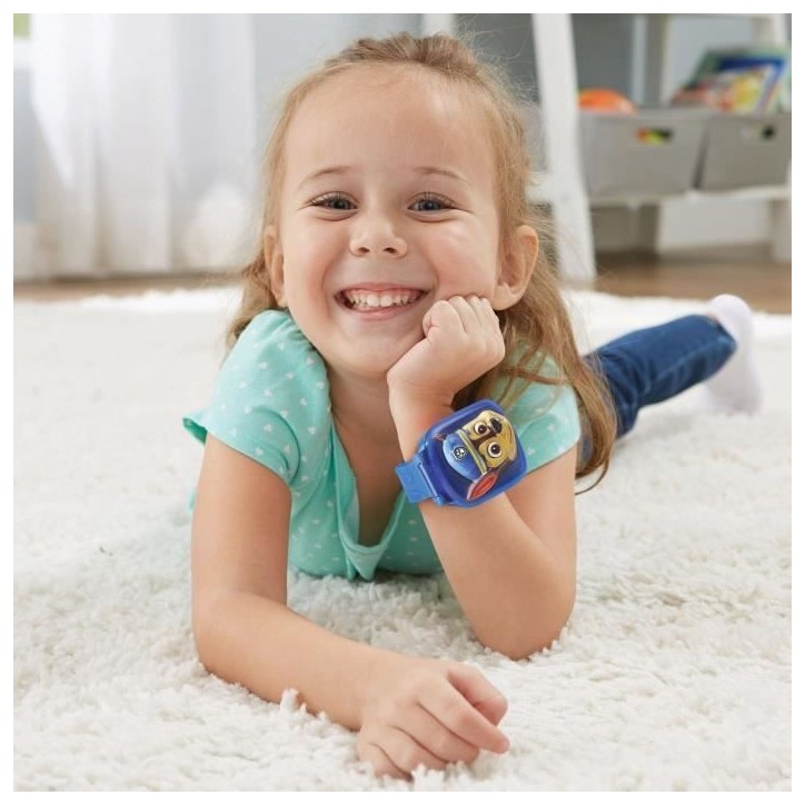 Montre-Jeu Interactive de Chase - VTECH - Pat Patrouille - Multifonction parlante pour enfant